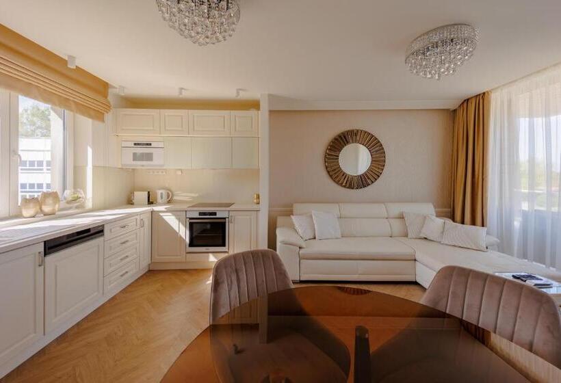 Апартаменты Пентхаус 1 Спальня, Gold Wave Apartments
