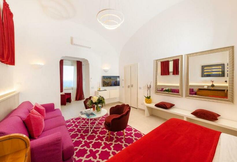 Полулюкс Вид на Море, Suite Belvedere Capri Exclusive Rooms