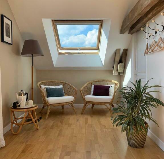 家庭房带园景, La Grenouillère   Chambre D Hôtes De Charme