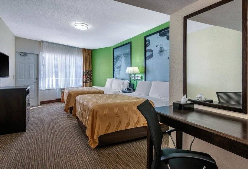 스탠다드 룸 더블 침대 2개, Quality Inn Daytona Beach Oceanfront