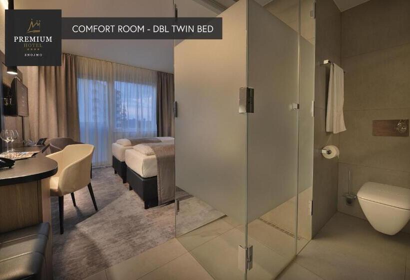 Номер Комфорт, Premium Wellness & Wine Hotel Znojmo