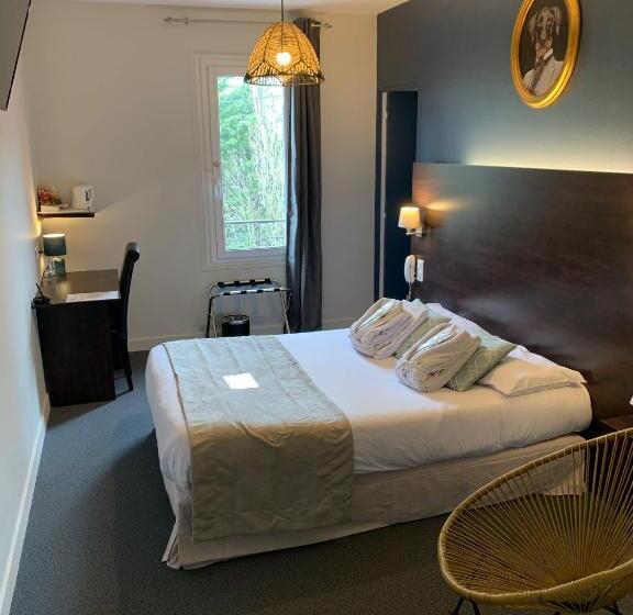 이코노미 룸, Logis Hôtel Aux Berges De L Aveyron