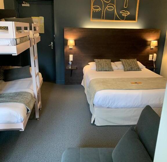 패밀리 룸, Logis Hôtel Aux Berges De L Aveyron