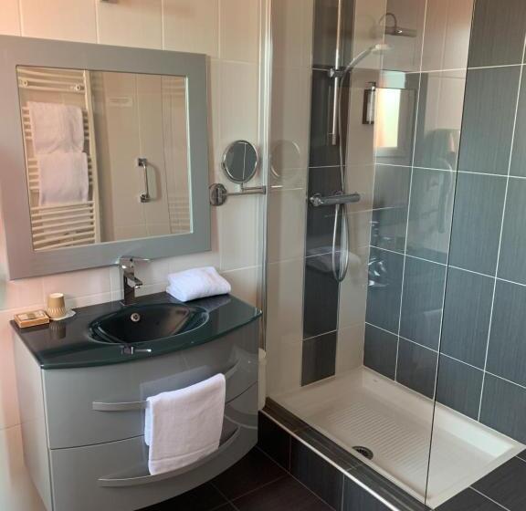 스탠다드 스튜디오 정원 전망, Logis Hôtel Aux Berges De L Aveyron