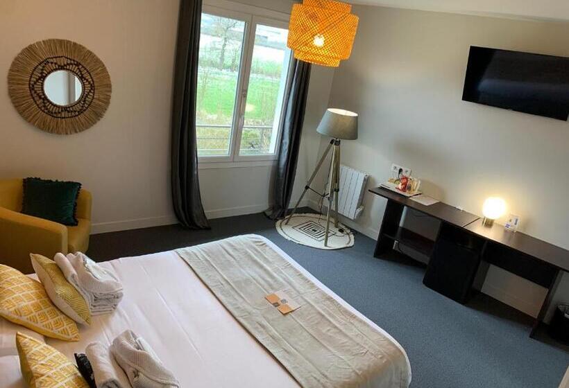 수피리어 룸, Logis Hôtel Aux Berges De L Aveyron