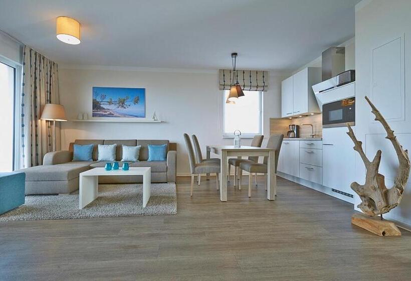 高级套房带海景, Aparthotel Waterkant Suites   Fewos Am Meer Mit Spa