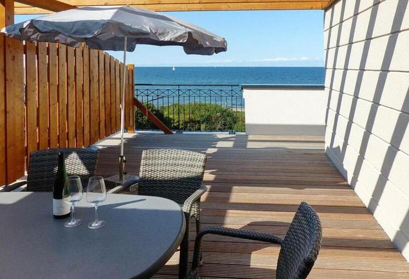 带1个卧室的顶楼公寓, Aparthotel Waterkant Suites   Fewos Am Meer Mit Spa