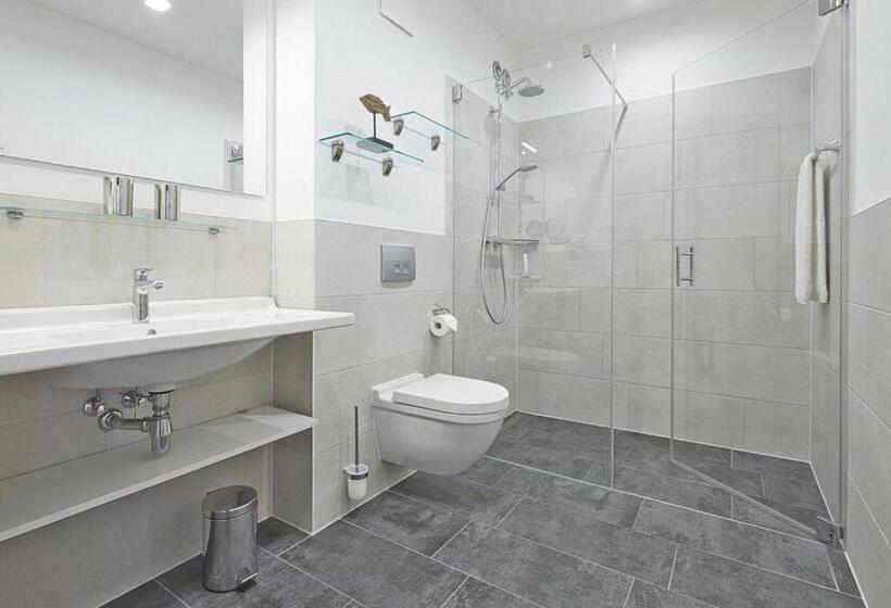 高级套房带海景, Aparthotel Waterkant Suites   Fewos Am Meer Mit Spa