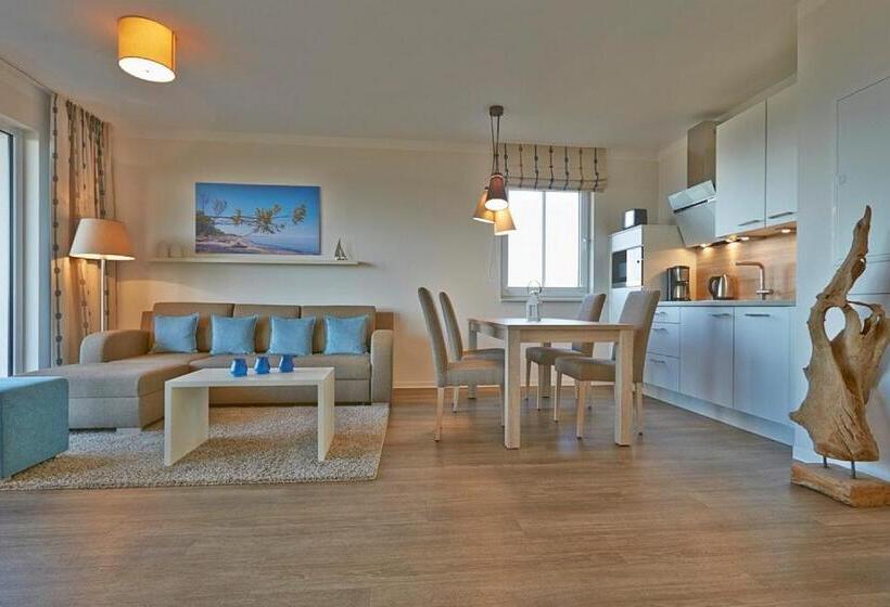 高级套房带海景, Aparthotel Waterkant Suites   Fewos Am Meer Mit Spa