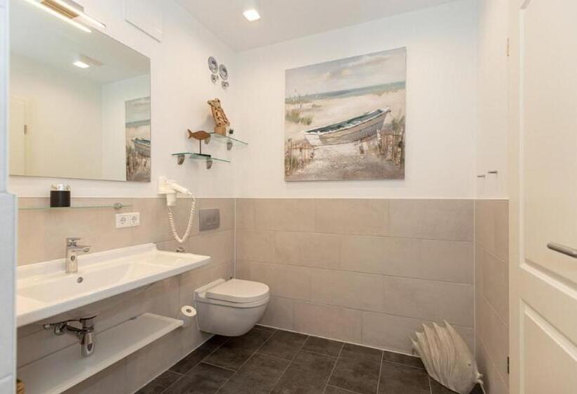 家庭套房, Aparthotel Waterkant Suites   Fewos Am Meer Mit Spa