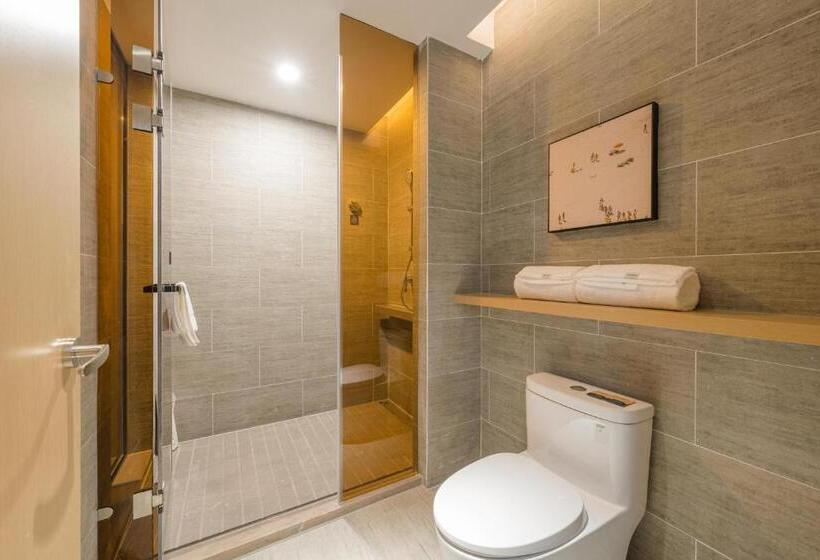 Номер Стандарт 2 Двуспальные Кровати, Atour Hotel Nanjing Olympics Sports Center Cbd