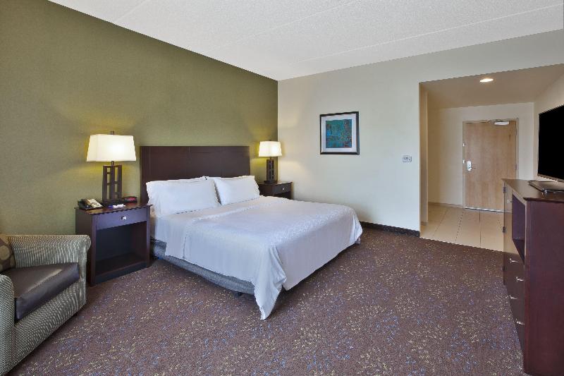适合残疾人士使用的带超级大床的标准间, Holiday Inn Express & Suites Geneva Finger Lakes, An Ihg