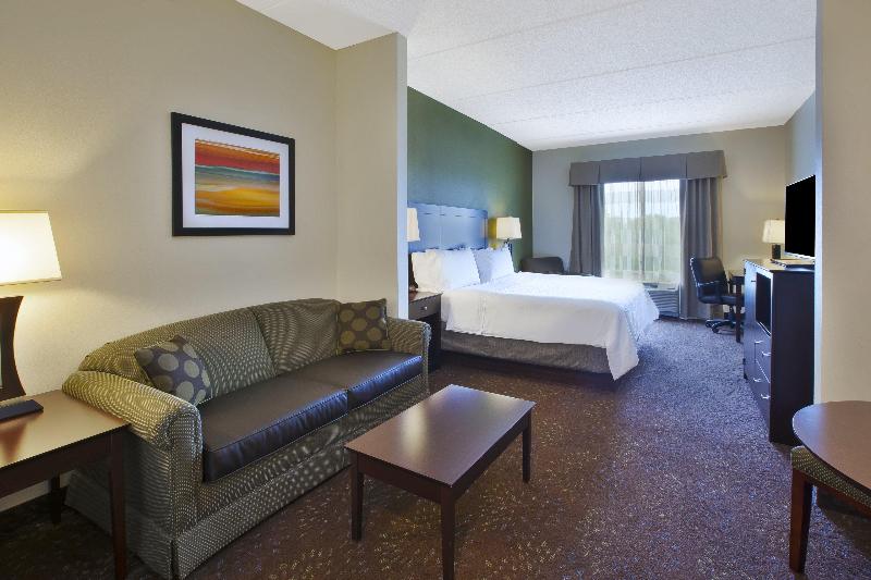 带大床的套房, Holiday Inn Express & Suites Geneva Finger Lakes, An Ihg