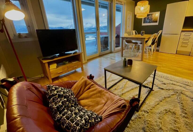 带2个卧室的公寓, Malangen Resort