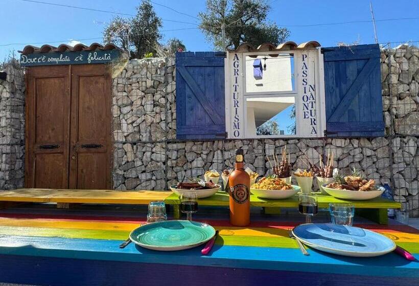 Трехместный Номер Стандарт Вид на Бассейн, Agriturismo Passione Natura