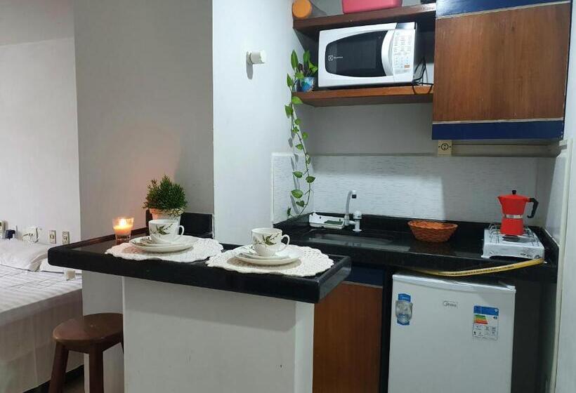 Апартаменты 1 Спальня Вид на Бассейн, Flat Mobiliado Praia, João Pessoa Pb Promoção