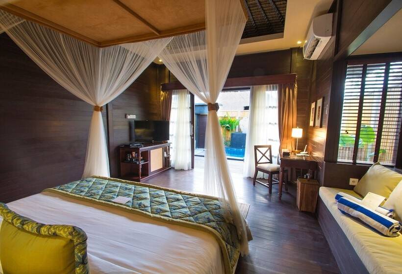 Вилла с 1 спальней и бассейном, Lembongan Beach Club & Resort