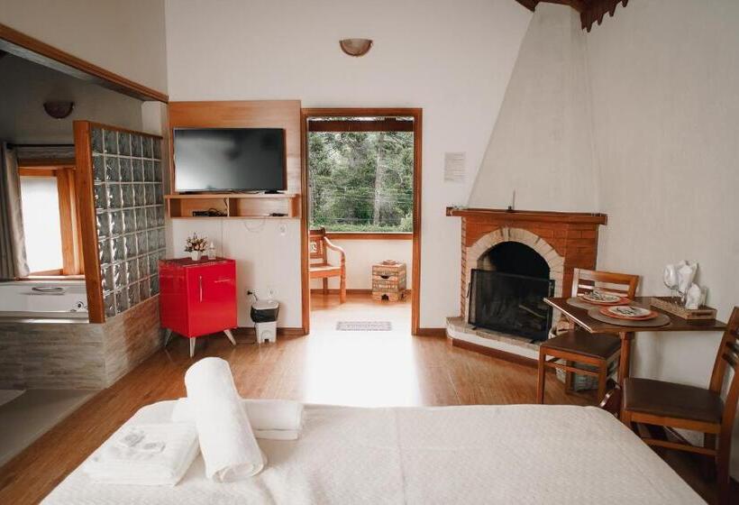 Шале Deluxe 1 Спальня, Pousada Jardim Monte Verde