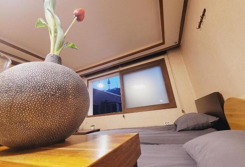 テラス付きスタンダードワンルーム, Olive Hostel Myeongdong