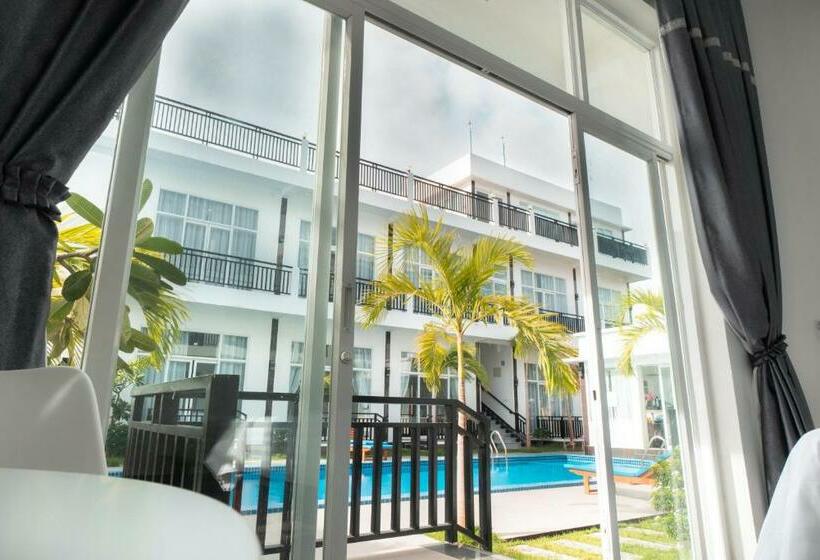 اتاق استاندارد با چشم‌انداز استخر, Koh Dach View Boutique