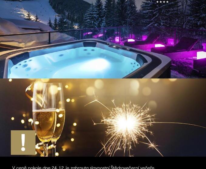 2 Bedroom Suite with Balcony, Pytloun Wellness Hotel Harrachov