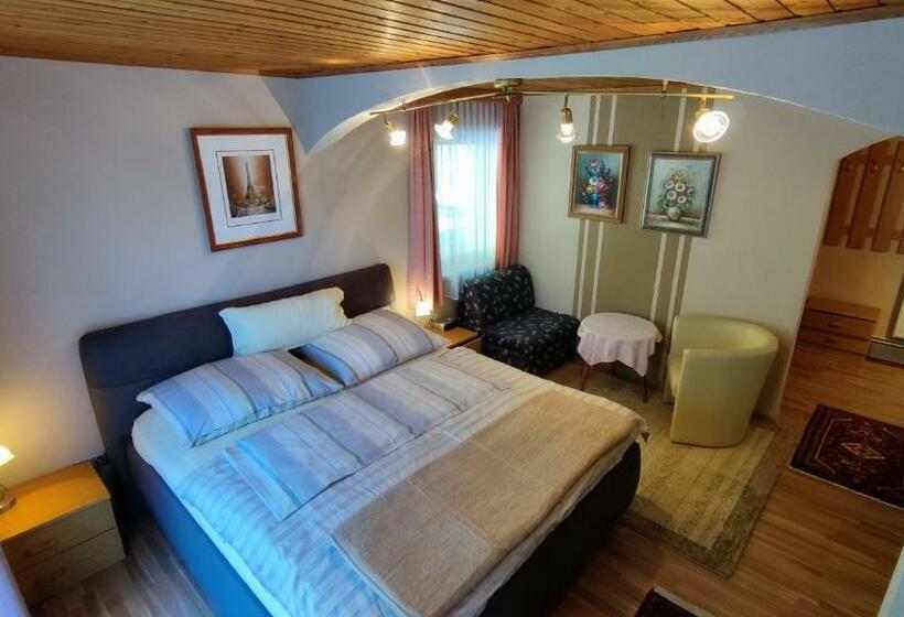 اتاق استاندارد با بالکن, Ferienparadies Gutounik