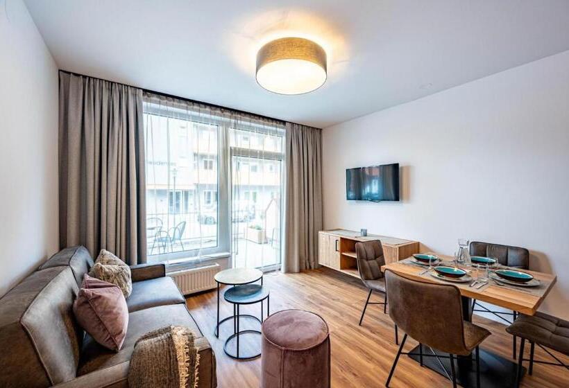 Апартаменты 1 Спальня с Террасой, Rustika   Appartements & Spa