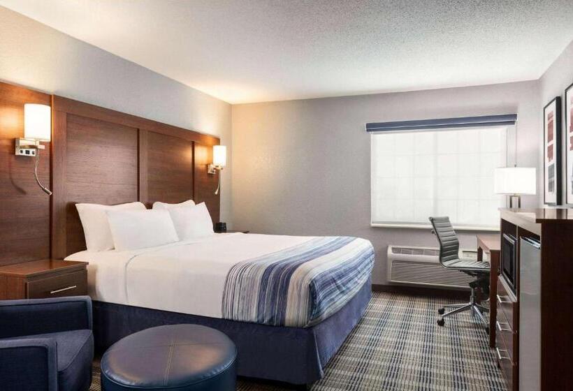 适合残疾人士使用的带超级大床的标准间, Americinn By Wyndham Williamsburg