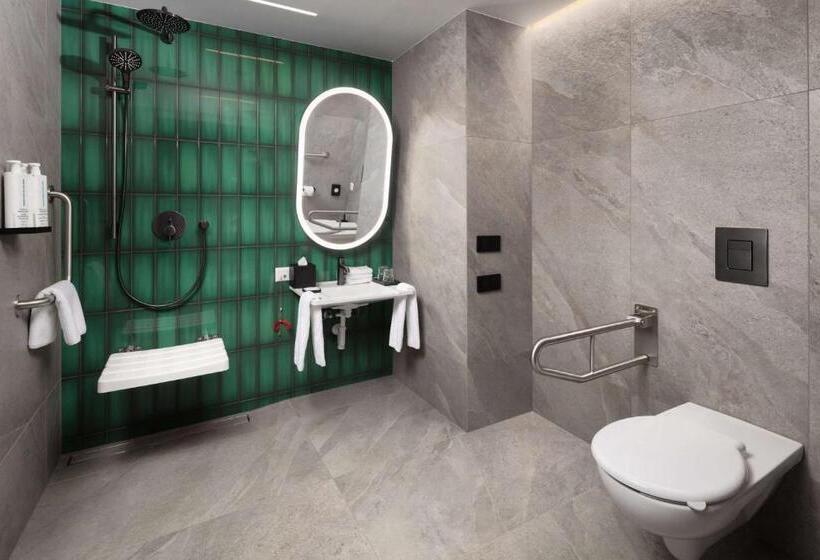 Номер Стандарт Кровать Кинг Адаптированный для Инвалидов, Hyatt Place Krakow