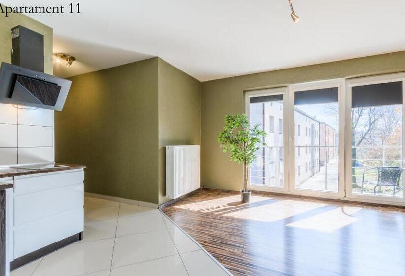 شقة غرفة نوم واحدة مزودة بشُرفة, Apartamenty Katowice By Lantier   Bytom   Chorzów
