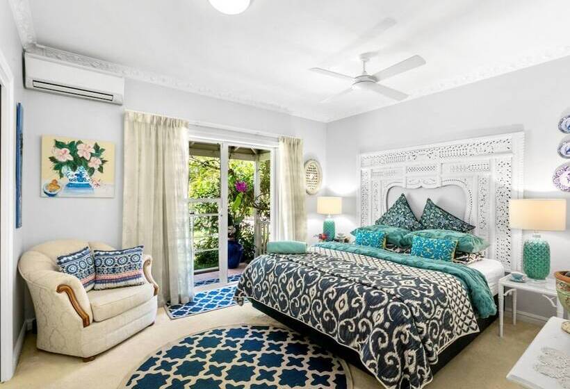 חדר סטנדרט עם מיטת קינג, Noosa Valley Manor B&b