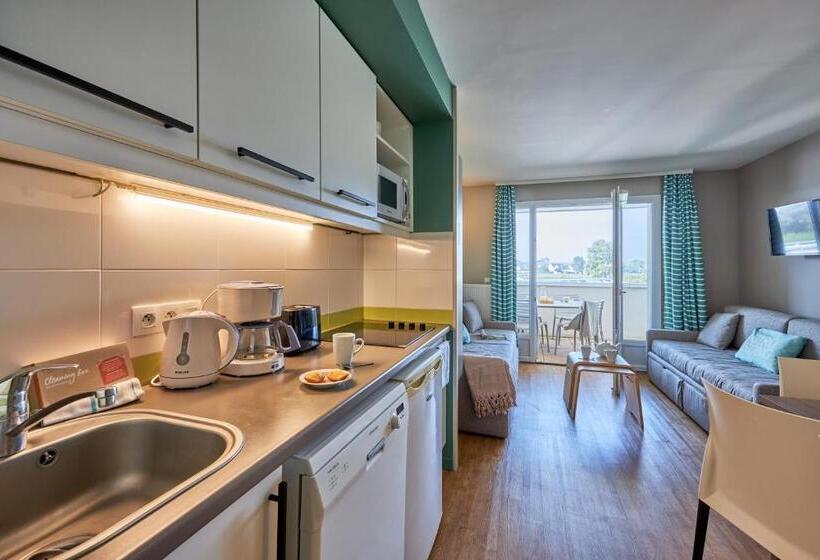 Апартаменты 1 Спальня с Видом, Pierre & Vacances Residence Le Chant Des Oiseaux