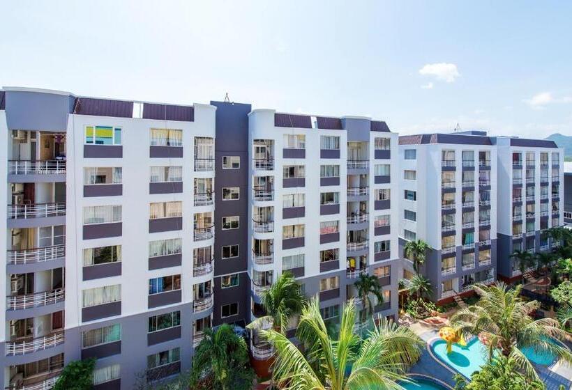 침실 1개 발코니 아파트, Soi 7 Hua Hin Happy Rent