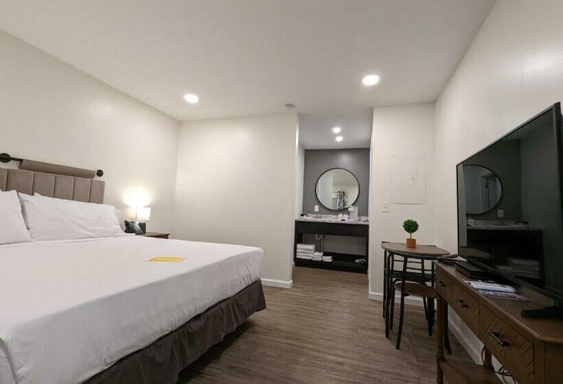 带大床的标准间, The Honey Bee Motel