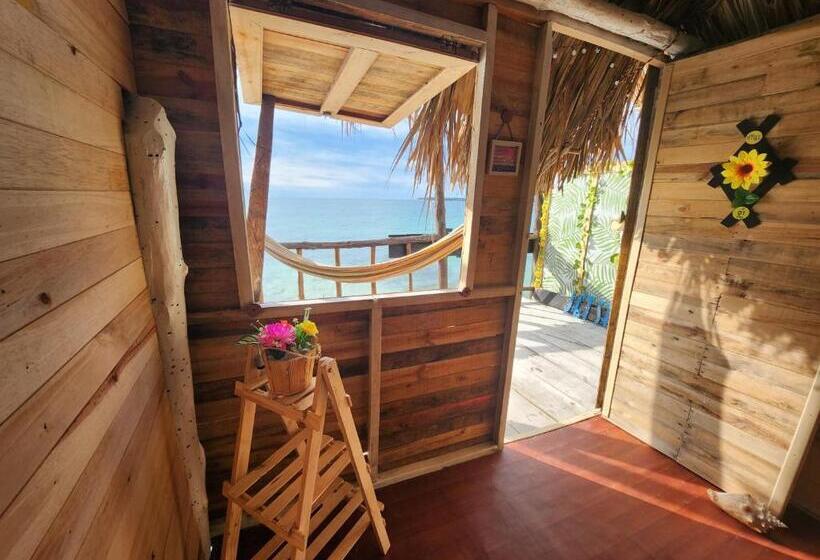 스탠다드 발코니 룸 바다 전망, Baru Jet Set Beach & Hostal