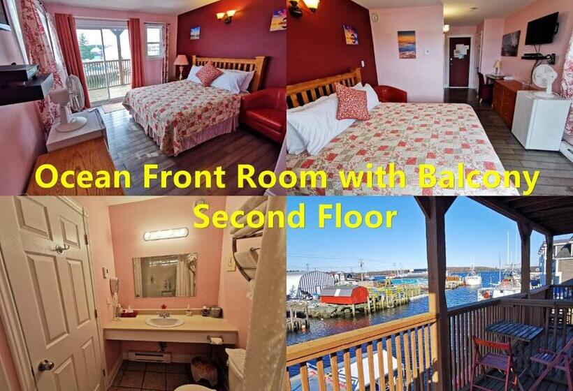 オーシャンビュースタンダードルームバルコニー付き, The Inn At Fisherman S Cove