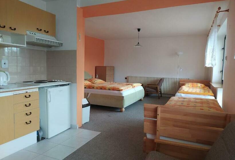 침실 1개 전망 아파트, Apartmány Niva