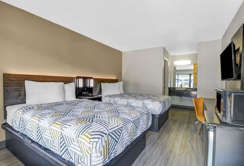 스탠다드 룸 더블 침대 2개, Motel 6 Dalton, Ga