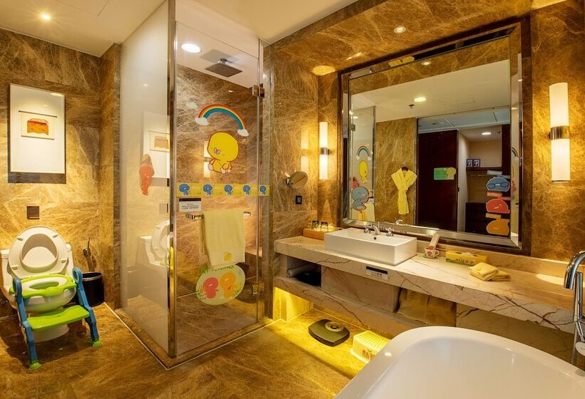 חדר משפחתי, Tianjin Jing Ji Saint Light Resort & Spa