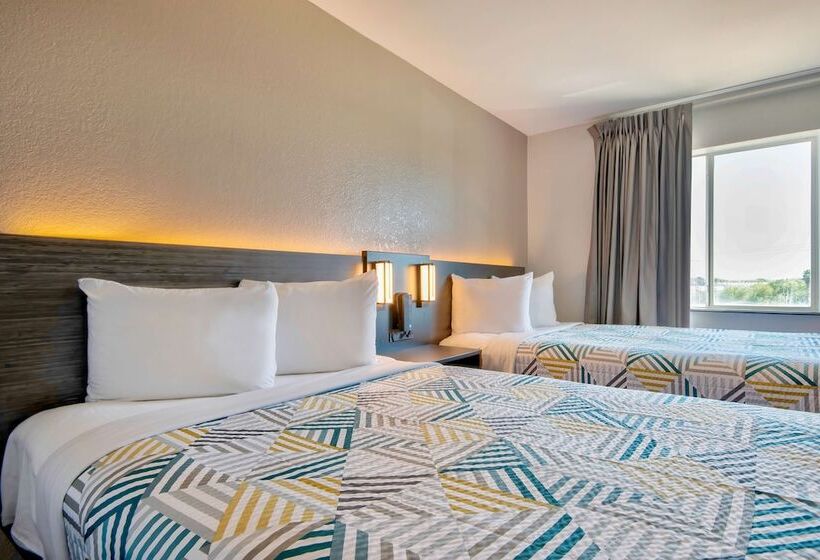 Номер Стандарт 2 Двуспальные Кровати, Motel 6harlingen, Tx