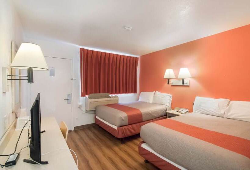 Номер Стандарт 2 Двуспальные Кровати, Motel 6moses Lake, Wa