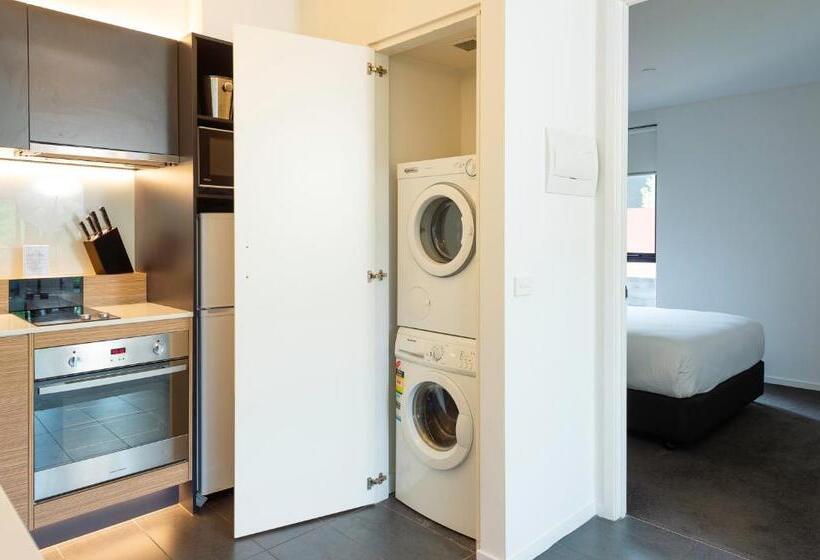 침실 2개 디럭스 아파트, Oaks Vue Suites Geelong
