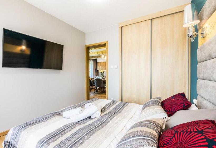 Апартаменты 2 Спальни, Białka Residence Ski   100m Do Termy Bania Odkryj Białke