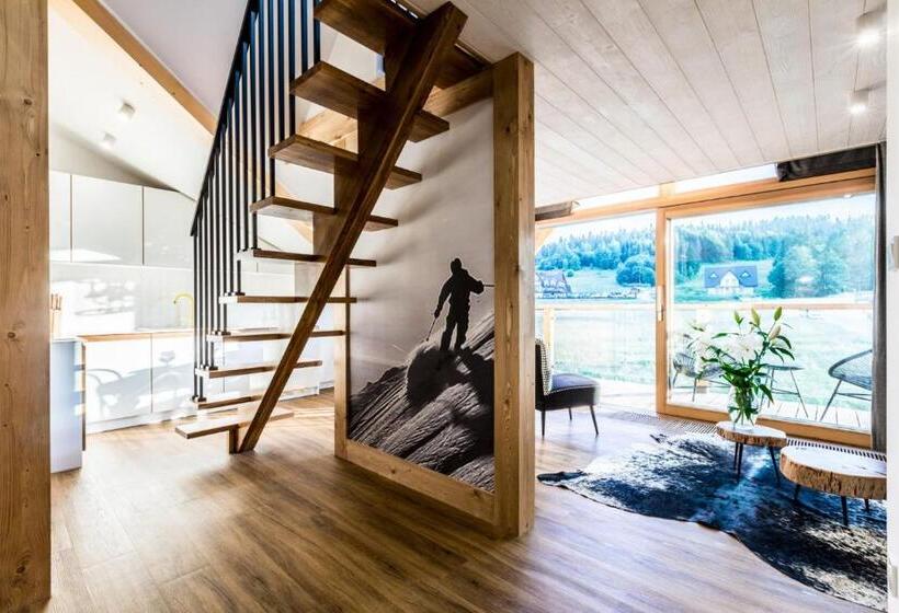 Апартаменты 1 Спальня, Białka Residence Ski   100m Do Termy Bania Odkryj Białke