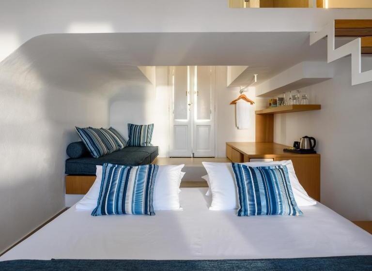 带按摩浴盆的套房, Muses Cycladic Suites