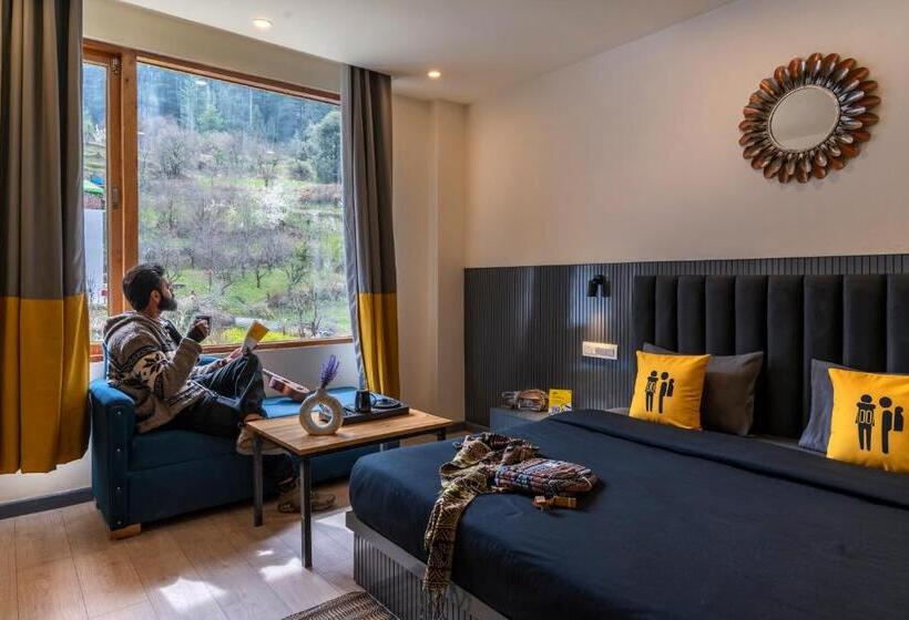 Номер Superior, The Hosteller Kasol, Parvati Valley