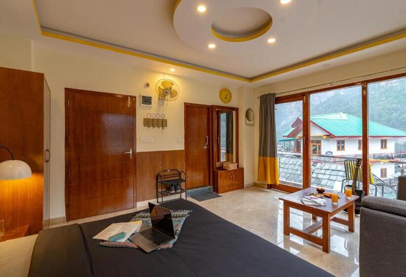 Номер Deluxe с Балконом, The Hosteller Kasol, Parvati Valley