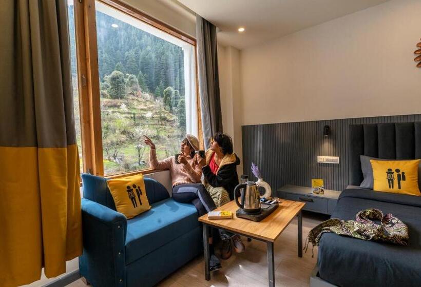 Номер Премиум, The Hosteller Kasol, Parvati Valley