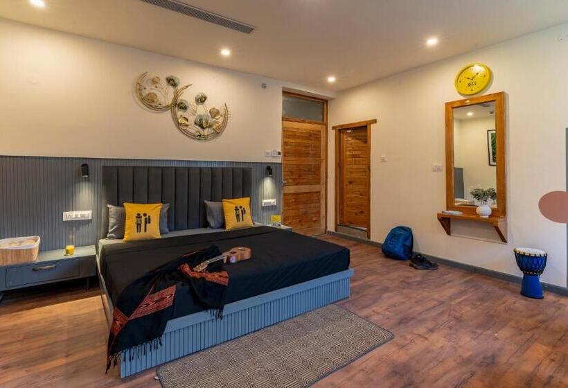 Номер Deluxe с Террасой, The Hosteller Kasol, Parvati Valley