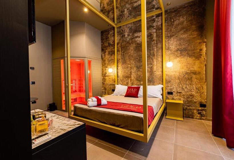 اتاق لوکس با تخت بزرگ, Gold Suite&spa